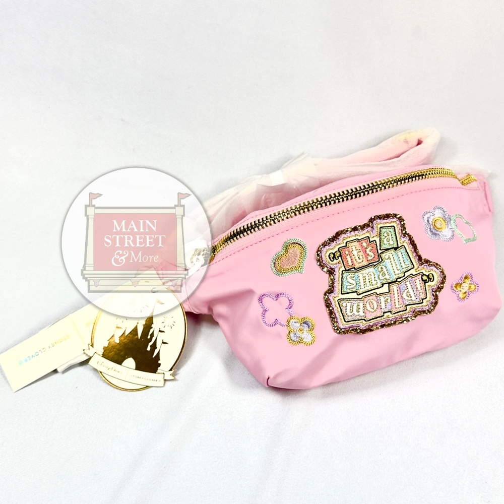 Disney Parks 2025 WDW It’s A Small World Classic Fanny Pack Stoney Clover - NEW